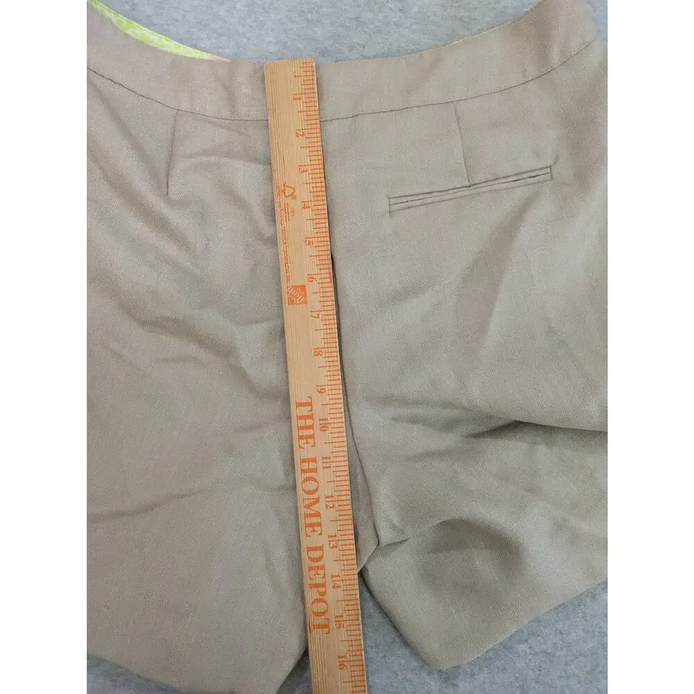 Gibson Latimer Shorts Women's Size 12 Khaki Brown‎ Casual Solid Shorts